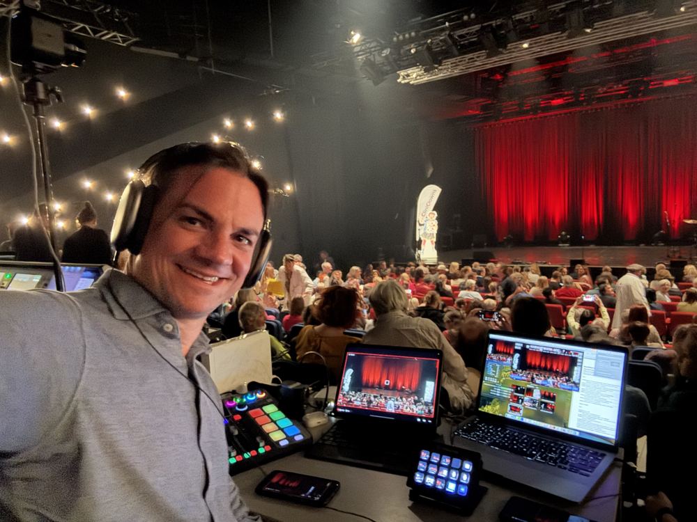 Hybrid-Streaming einer Veranstaltung